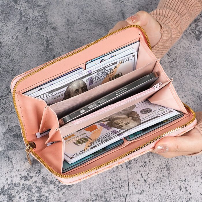 Handheld Wallet Zipper Multi functional - Image 3