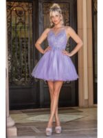 Sundance Sparkle Tulle Dress in lilac