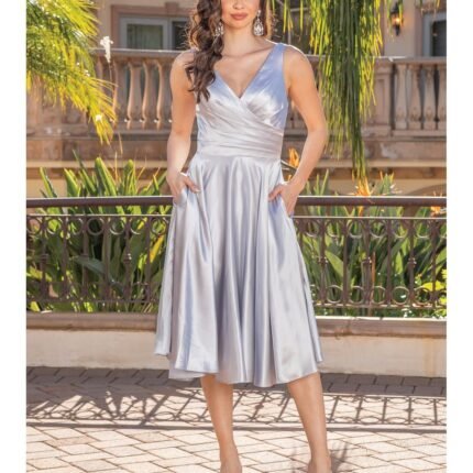 Sagebrush Corset Midi Dress in a