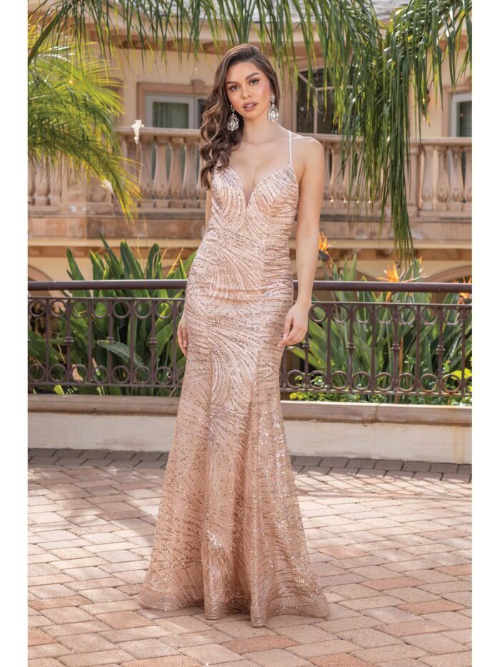 Prairie Rose Formal Gown - Image 8
