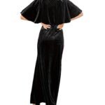 Romantic New Spring Summer Short Sleeve Sexy Elegant Velvet Round Neck Dress with Fashion 3D Decoration - Image 5