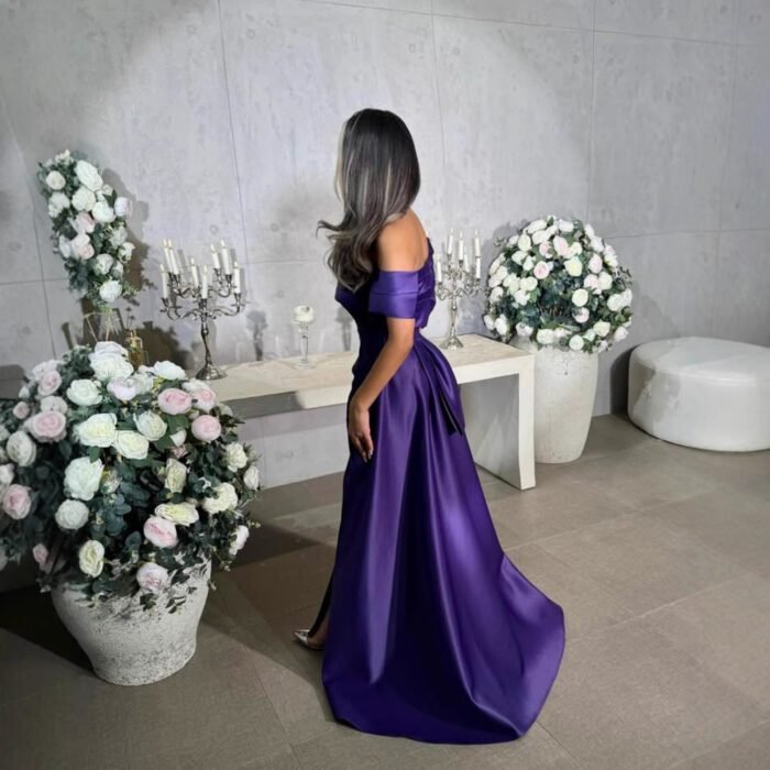 Sexy Backless Mermaid Evening Dress - Image 3