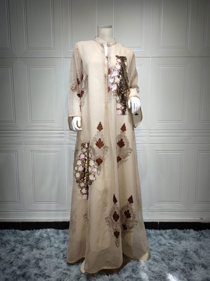 Dress with Sequins Evening Gown for Women - Image 6