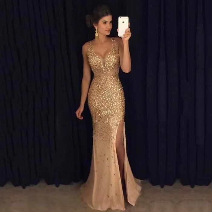 Long Evening Gown Fashion Dress - Image 2