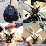 New Acrylic Flat Black Dragon Car Hanging Ornament for Backpack and Rearview Mirror Decoration - Image 3