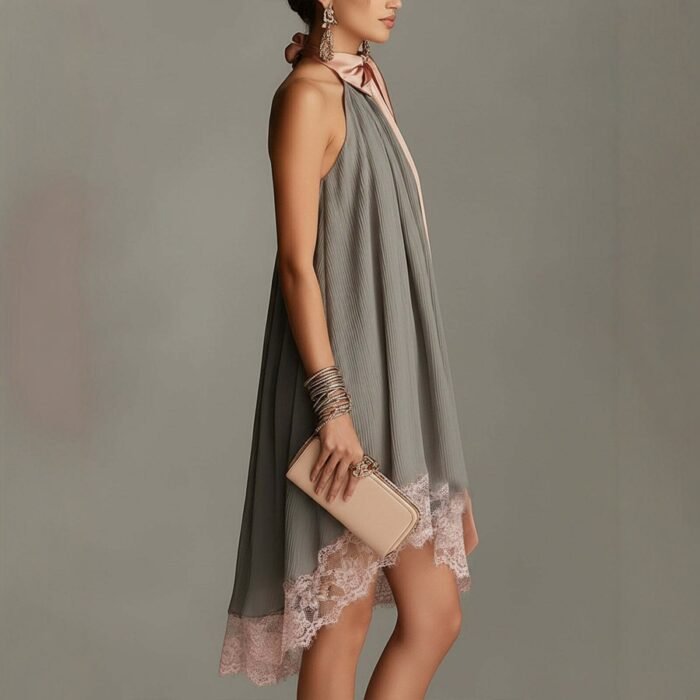 Style Strapless Printed Fitted Slimming Vacation Long Dress for Women - Image 2