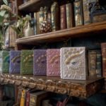 New Clear Cream-Colored Resin Animated Dragon Book with Demon's Eye for Independent Site - Image 2