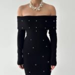 Dingzhu One Shoulder Slimming Evening Dress - Image 3