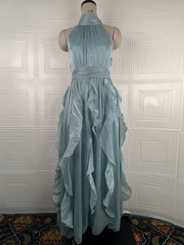 New  Elegant Irregular Layered Cake Dress - Image 8