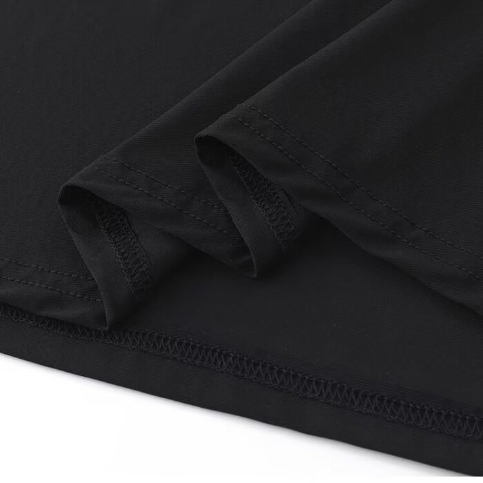 French style slim fit tied formal dress - Image 3