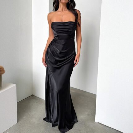 Elegant evening gown dress