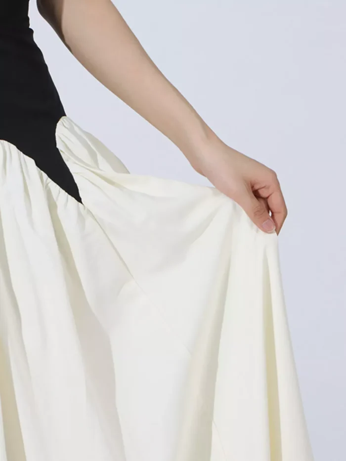 Two Tone Tube Maxi Dress - Image 8