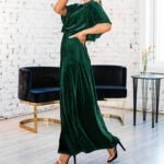 Romantic New Spring Summer Short Sleeve Sexy Elegant Velvet Round Neck Dress with Fashion 3D Decoration - Image 3