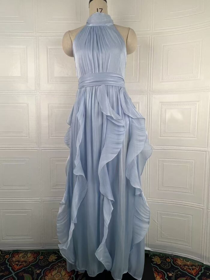 New  Elegant Irregular Layered Cake Dress - Image 9