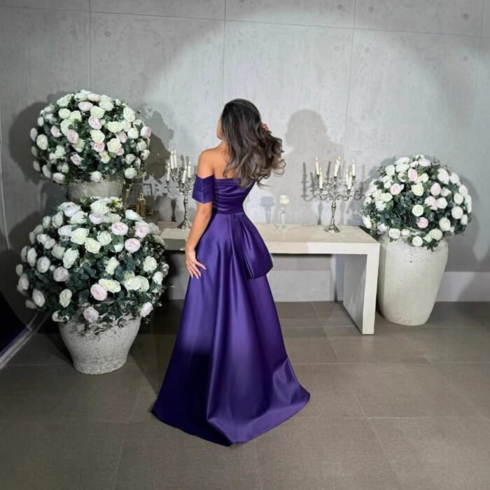 Sexy Backless Mermaid Evening Dress - Image 2