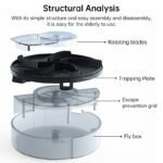 2025 Automatic Fly Trap for Home Kitchen - Removable Insect Pest Catcher - Image 8