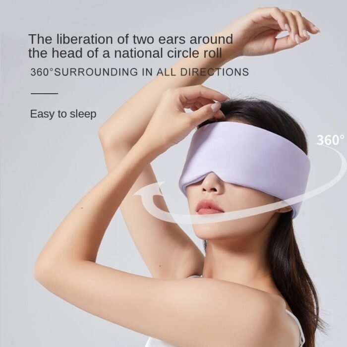 Eye mask for sleep blackout office travel nap all inclusive eye protection - Image 3