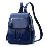Soft leather backpack travel bag - Image 9