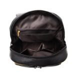 Soft leather backpack travel bag - Image 4