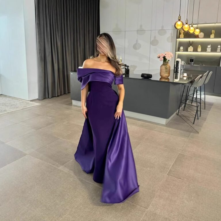 Sexy Backless Mermaid Evening Dress