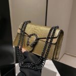 Crocodile patterned Wine God Bag - Image 5