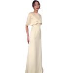 Elegant and Graceful Long Sleeve Fitted Long Dress for Women - Image 5