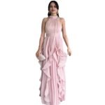New  Elegant Irregular Layered Cake Dress - Image 5