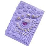 New Clear Cream-Colored Resin Animated Dragon Book with Demon's Eye for Independent Site - Image 6