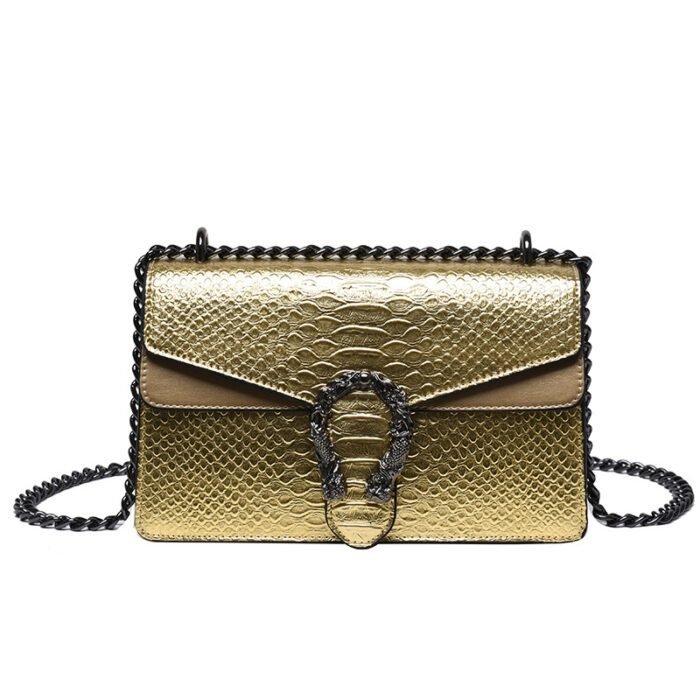Crocodile patterned Wine God Bag - Image 10