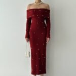 Dingzhu One Shoulder Slimming Evening Dress - Image 4