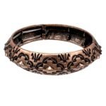 Antique Metalwork Western Native Stretch Bracelet