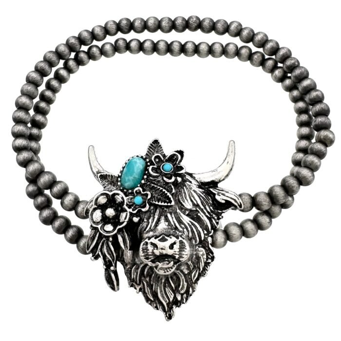 Farm Animal Western Navajo Beads Bracelet