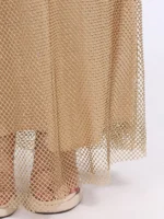 Backless Scoop Neck Maxi Dress - Image 8
